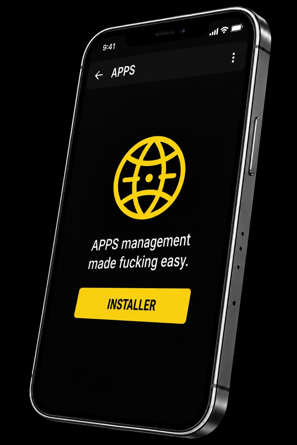 Aperçu de l'application DFlow sur smartphone