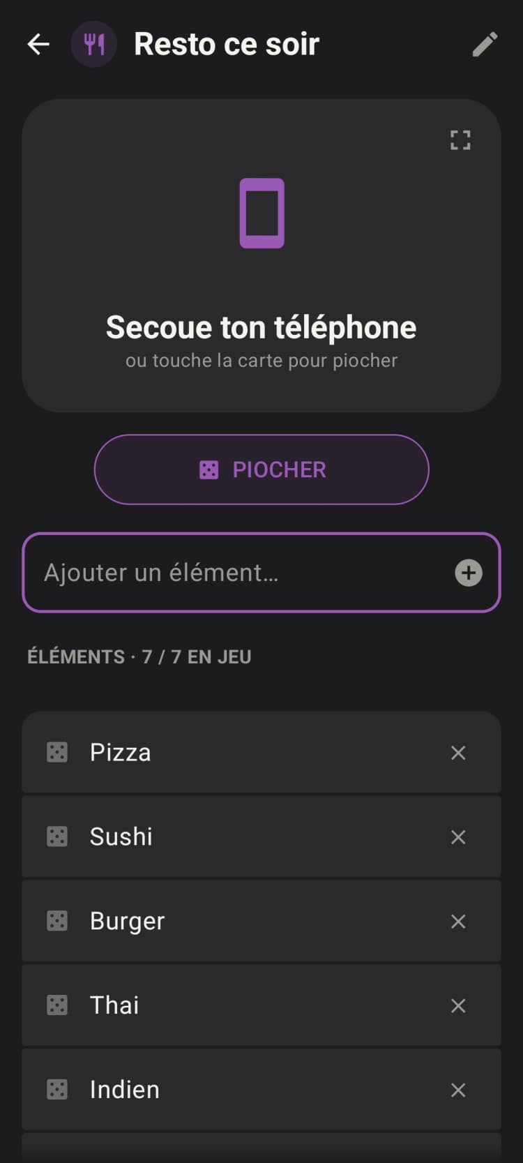 Capture d'écran Random 2