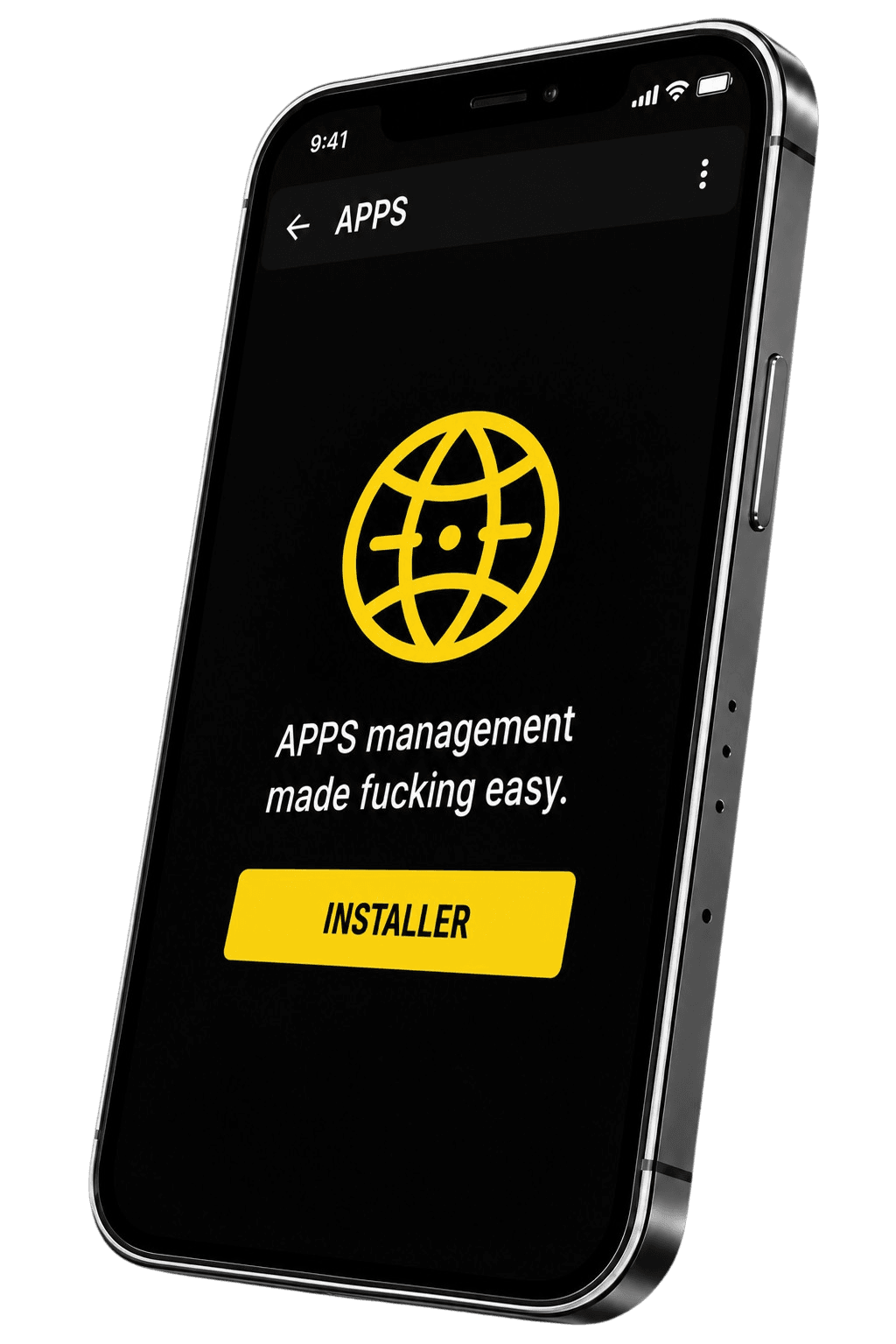 Aperçu de l'application DFlow sur smartphone